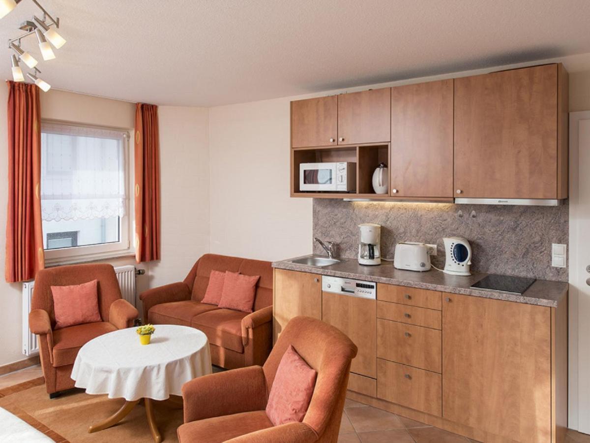 Haus Duenenglueck Whg. 23, Teilseesicht Cuxhaven Esterno foto